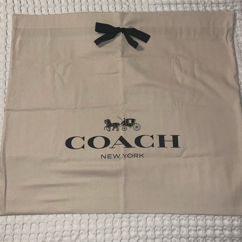 Coach dust bag